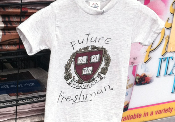 In the Square: SAT prep books are now an appropriate gift for baby showers.