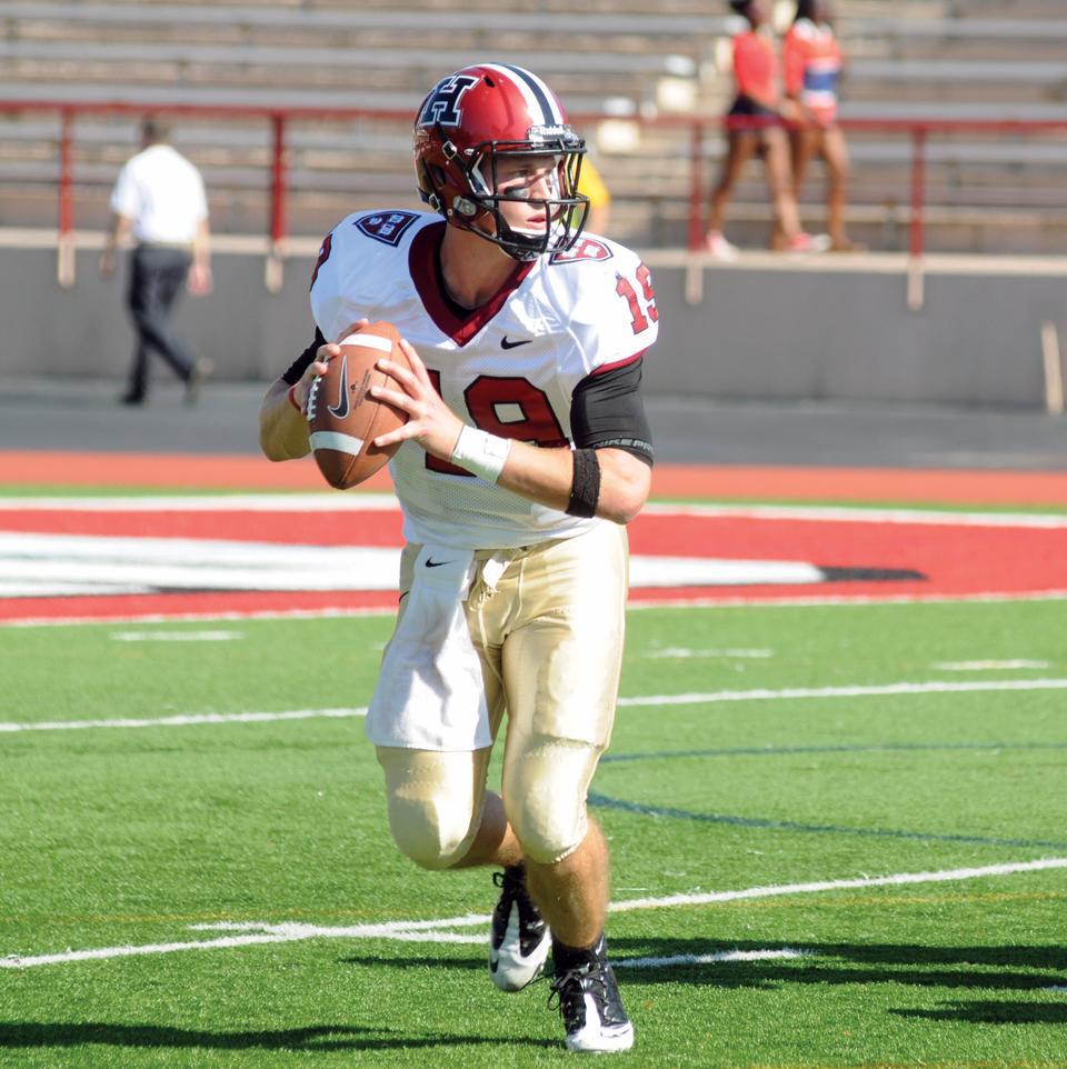 In the Harvard football team's contest against Cornell a year ago, then-junior quarterback Colton Chapple threw for 414 yards, the second highest total in program history, en route to a 41-31 Crimson victory.
