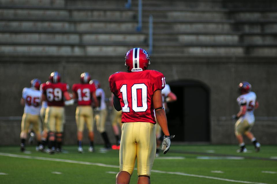 Sophomores Seitu Smith II (above) and Will Whitman are out for the season due to injury, according to coach Tim Murphy. The wide receiver and lineman had taken on extensive roles this season.