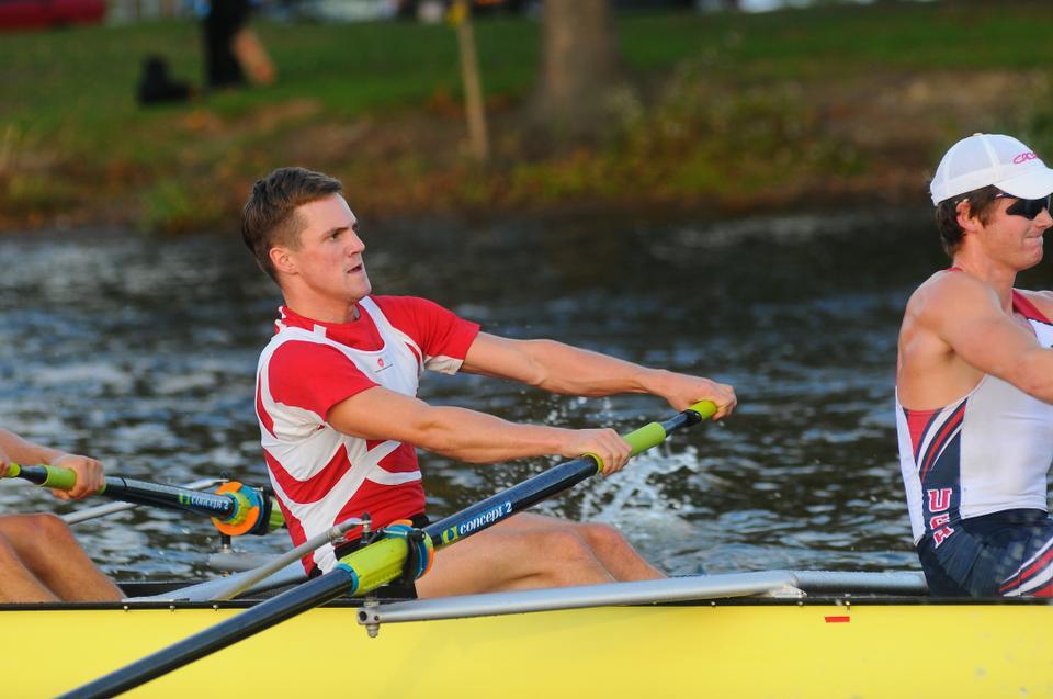 Senior Austin Meyer returns to Cambridge after taking the 2011-12 school year off in an ultimately unsuccessful attempt to make the 2012 London Games.