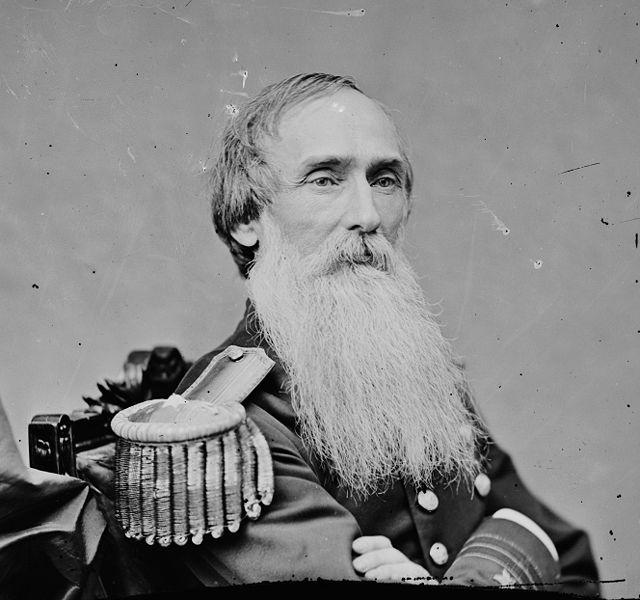 Rear Admiral Benjamin Sands and his beard.