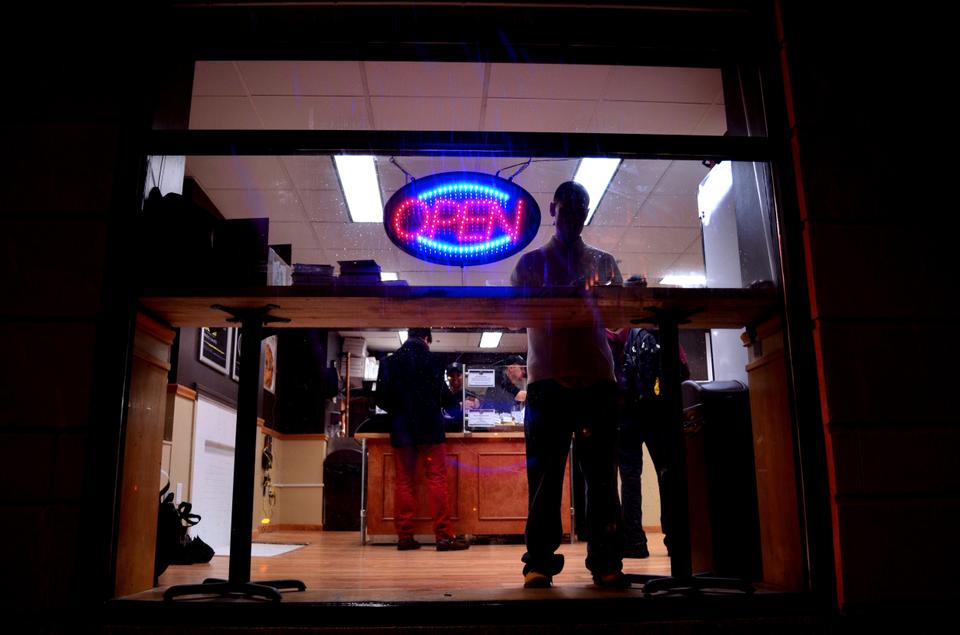 Insomnia cookies, located on Mount Auburn Street near Boloco, opened its doors for business on Wednesday evening.
