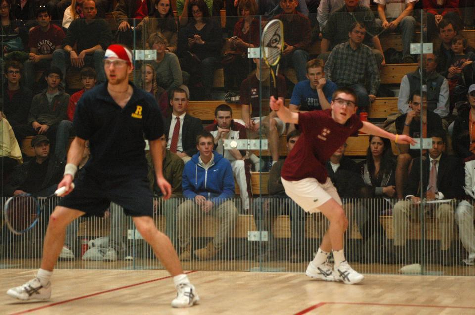 Brandon McLaughlin is one of four Crimson juniors who are expected to lead the team this season. Along with 2011-2012 Ivy League Player of the Year Ali Farag, McLaughlin is one of the team’s returning All-American players. Harvard opens up the 2012-2013 campaign on Friday against BC.