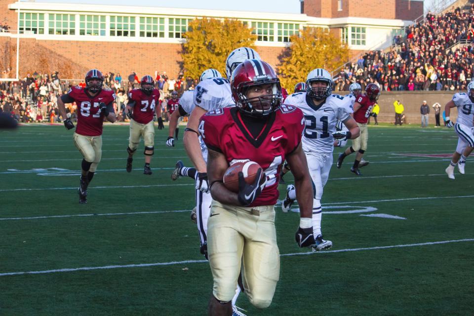 In the final play of his career in a Harvard jersey, senior running back Treavor Scales ran for a 63-yard touchdown. With the score, the senior sealed a 34-24 victory over rival Yale for the Crimson football team. 