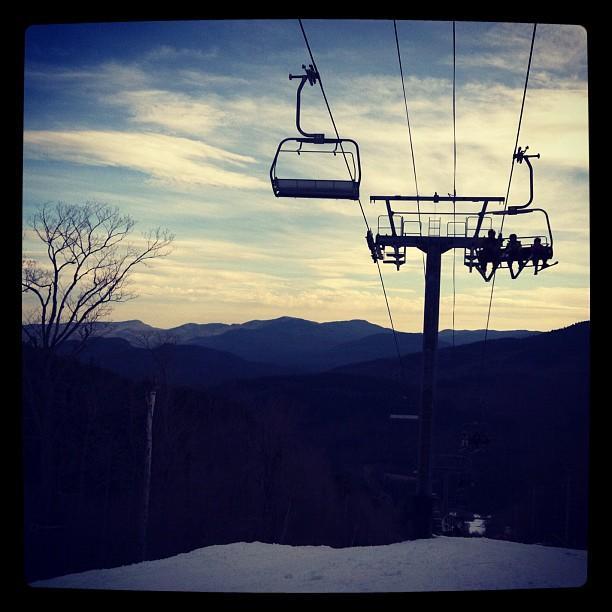 "Nothing like being back on snow."—Danielle L. Lussi '14, Crimson Photographer