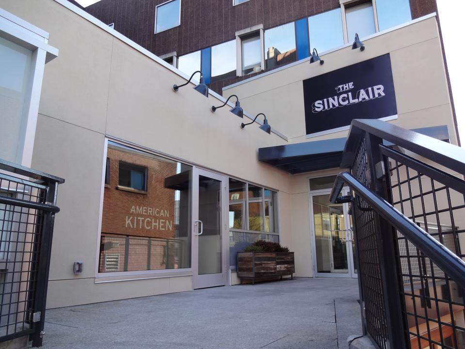 The Sinclair also houses a restaurant called American Kitchen.