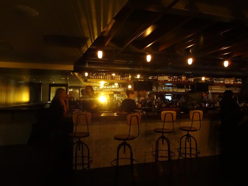 The bar in American Kitchen is low-key and classy, perhaps geared more toward an older crowd instead of college students out for a cheap drink.