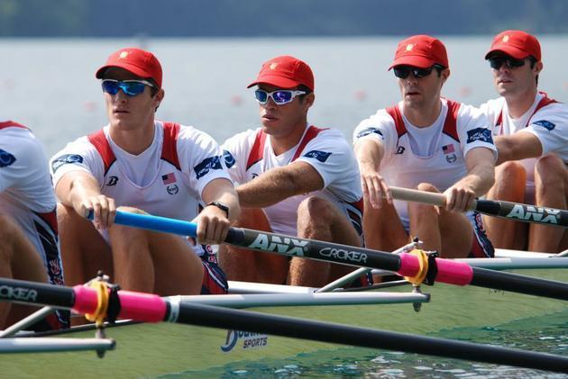 Eight Harvard alumni and one current student—sophomore women’s basketball player Temi Fagbenle—competed at the 2012 Summer Olympics in London. Half of them brought home medals, starting with rower Malcolm Howard ’05, who captained his Canadian team to the silver in the men’s eight. Twenty-four hours later, Esther Lofgren ’07-’09 and Caryn Davies ’04-05 won gold for the United States in the same event. Soon after that, Henrik Rummel ’09 won a bronze medal for the Americans in the coxless four, but it was what happened on the medal stand that earned him an abundance of media attention and made him the target of late-night talk show humor on a number of networks.