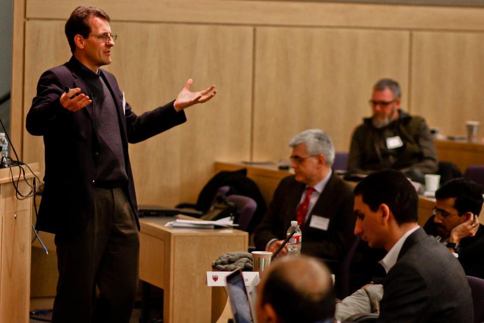 Senior director of architecture research at NVIDIA Stephen Keckler was one of many speakers present at Saturday's computing symposium. The topics focused on the potential and future of supercomputers, and Keckler contributed by discussing commodity technologies. 