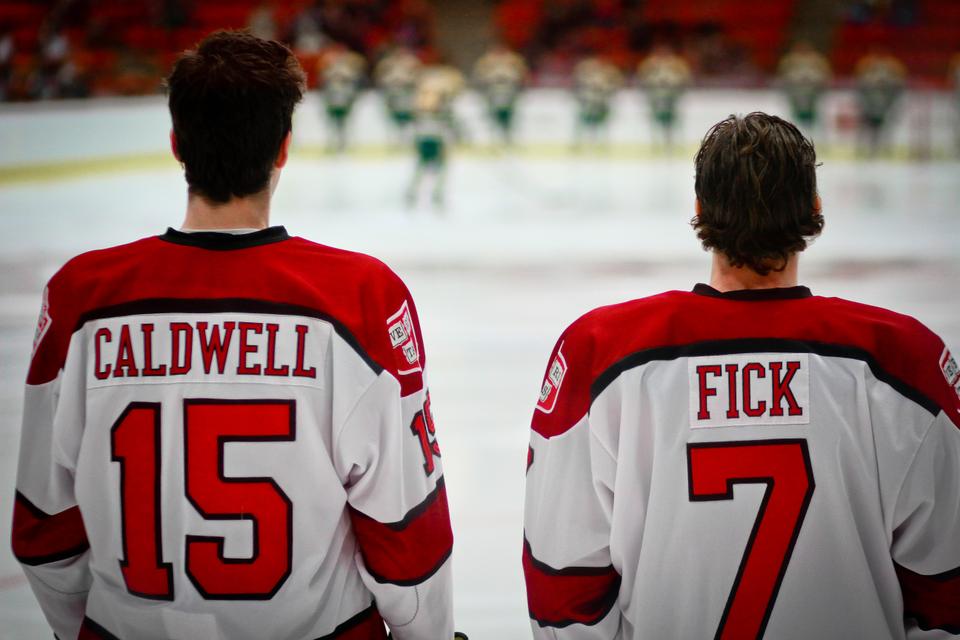 With key players gone, juniors Danny Fick and John Caldwell have been pushed into more prominent roles this season.