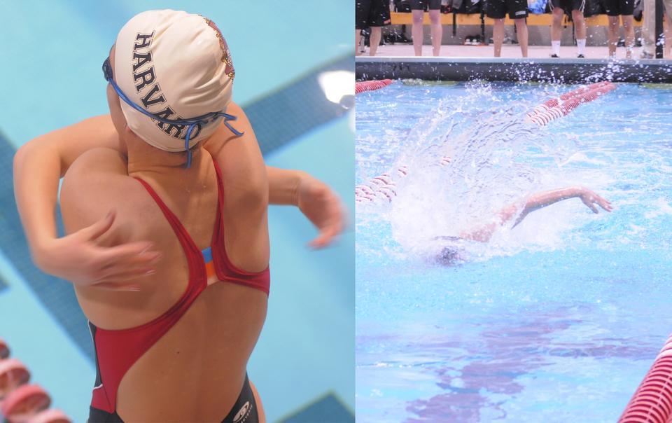 Junior Oliver Lee and freshman Kendall Crawford won all of their races this weekend, setting Harvard records and leading their respective teams to historic wins over Yale and Princeton.