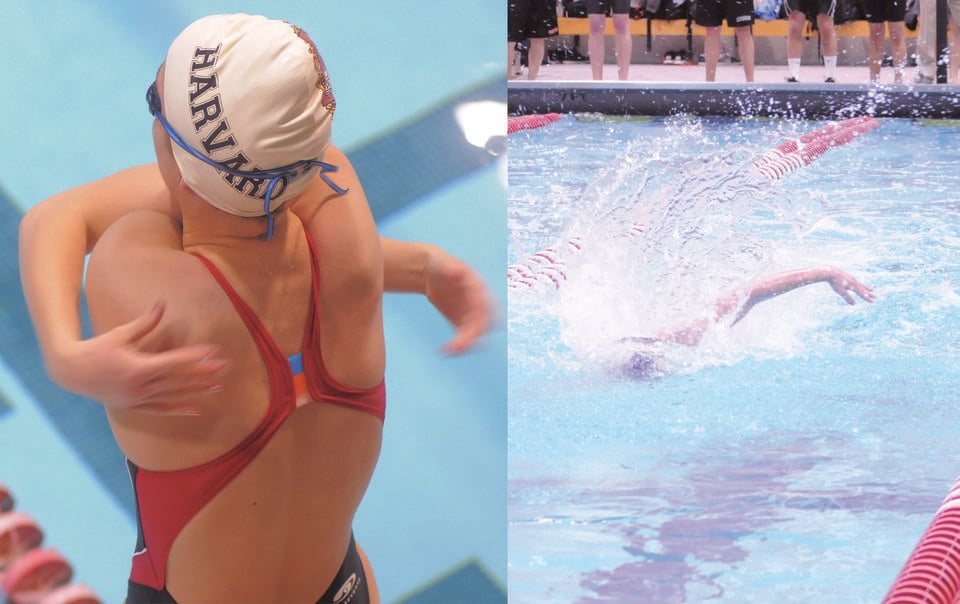 Junior Oliver Lee and freshman Kendall Crawford won all of their races this weekend, setting Harvard records and leading their respective teams to historic wins.