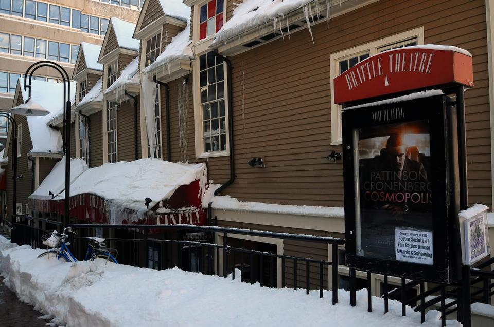 The Brattle Theatre, located on Brattle Street, prides itself in showing classic, cutting-edge, foreign, and art-house films. 