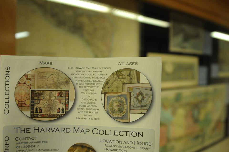 The Harvard Map Collection in Lamont Library is one of the oldest collections of cartographic materials in the United States.