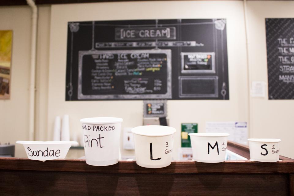 FoMu sells delicious vegan ice cream made with either coconut, almond, or cashew milk.