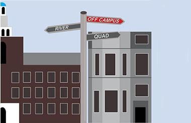 Cover image for Living Off-Campus
