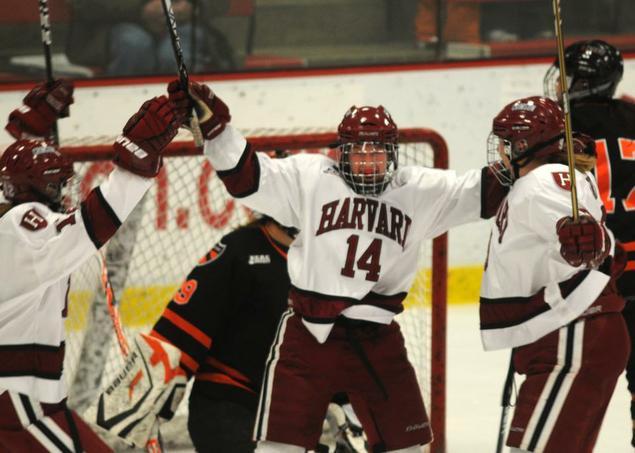 Co-captain Jillian Dempsey was a unanimous first-team All-Ivy selection after leading the Crimson with 24 goals.