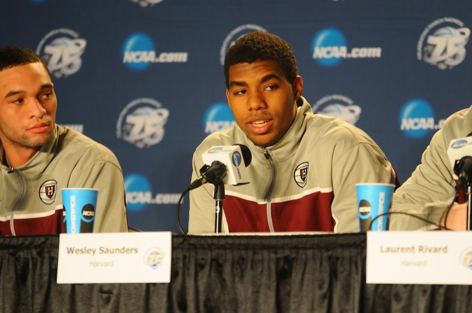Harvard sophomore Wesley Saunders turned down offers from the Pac-12's Colorado and USC to join the Crimson. On Saturday, Saunders and the Crimson will take on the Pac-12's Arizona Wildcats.