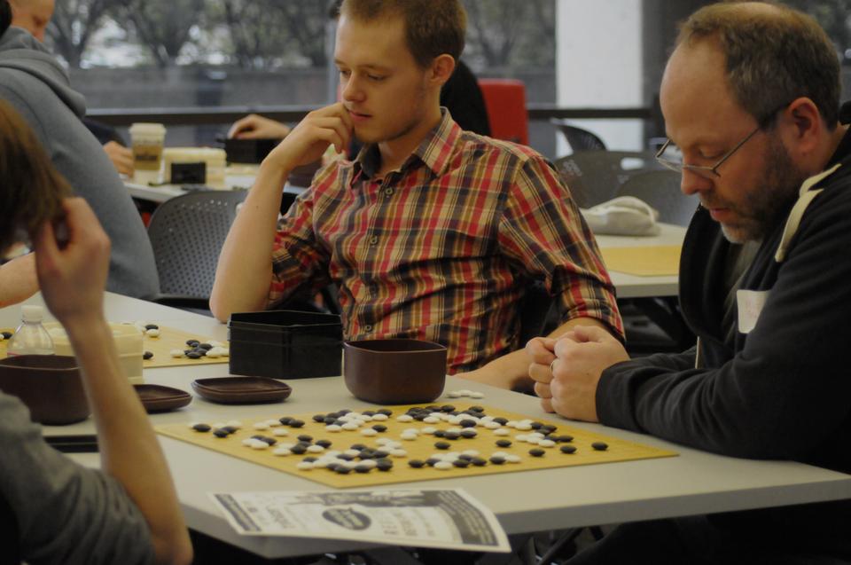 The Harvard Go Club hosted on Sunday, March 24 the Spring GO Expo, a massive convention for the Chinese board game that attracted over 150 people to play and learn the highly intellectual game.