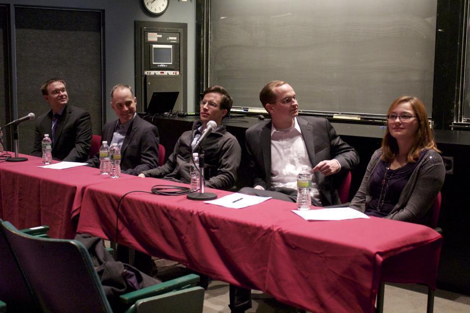 On Wednesday night in the Science Center, a panel discusses how they incorporate statistics with their professions. Representatives from Applied Predictive Technologies, DC Energy, AlphaSimplex Group, Milliman, and Obama for America join Professor Joseph K. Blitzstein in talking about how statistics classes translate into the real world.

      This article has been revised to reflect the following correction:

      CORRECTION: April 8, 2013

      An earlier version of this article incorrectly stated the names of several companies that sent representatives to a panel discussing statistics in the professional world. In fact, Federal Reserve Bank of Boston and Getco LLC did not participate in the event, while AlphaSimplex Group, Milliman, and Obama for America did.


