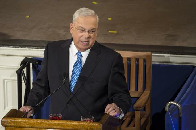 Boston mayor Thomas M. Menino, pictured at the State of the City address in January, is expected to announce Thursday afternoon that he will not seek a sixth term in office.