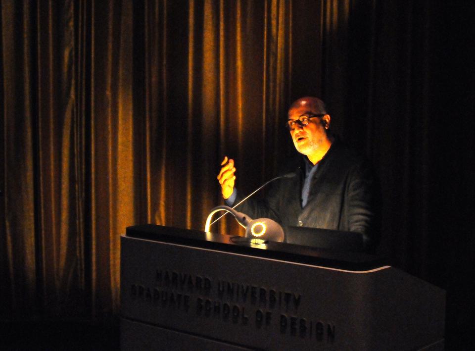 Rahul Mehrotra describes the Indian religious festival Kumbh Mela at the Graduate School of Design
