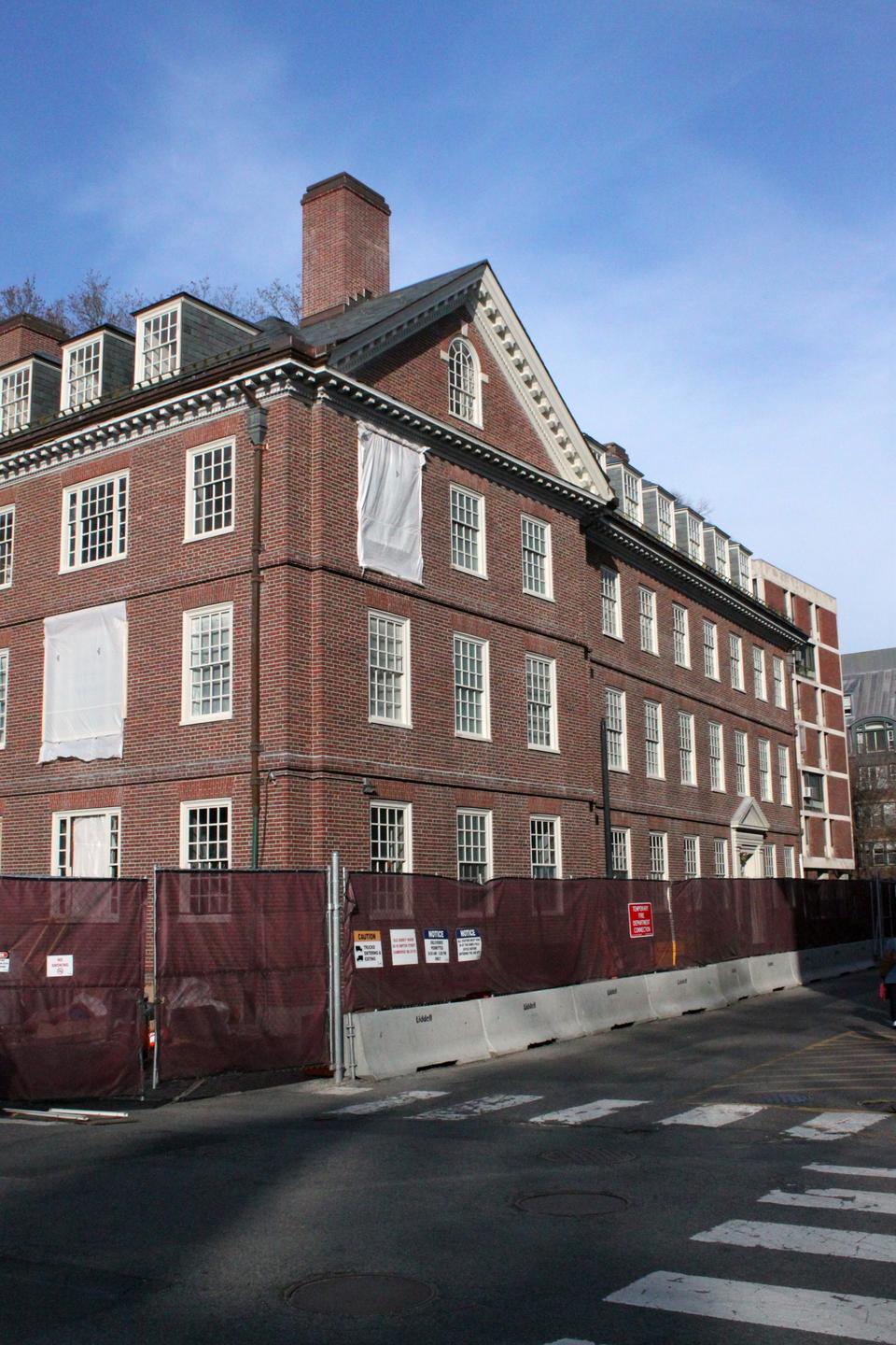Quincy House was the first house to be renewed.