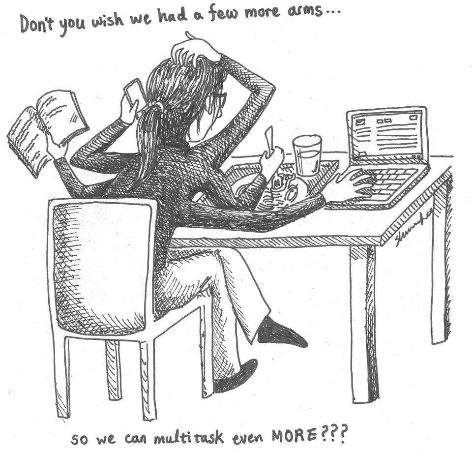 The Harvard need for more multitasking.