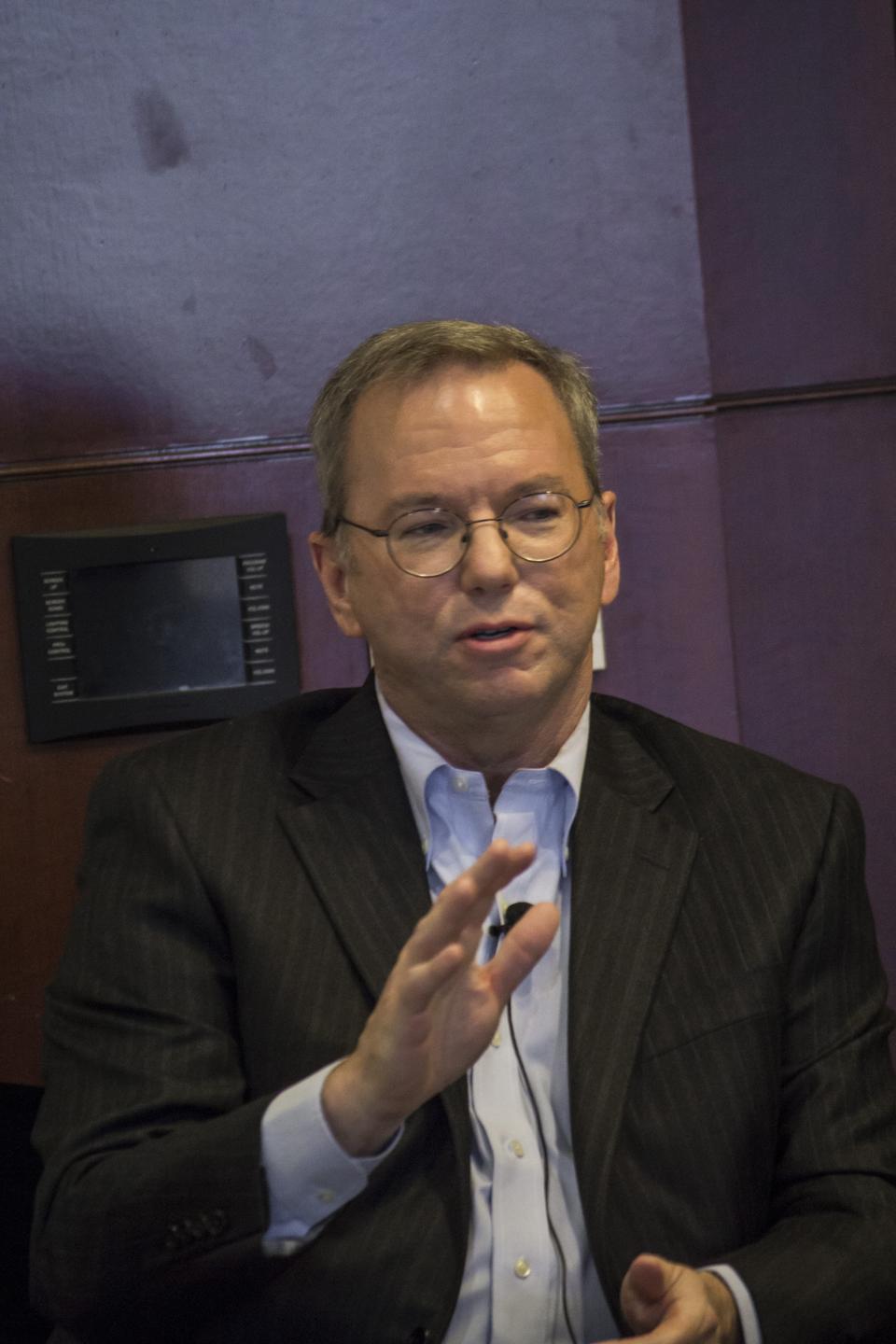 Eric E. Schmidt, the Google Executive Chairman, gave a talk at the Kennedy School how the new digital age will affect human interactions in the future.