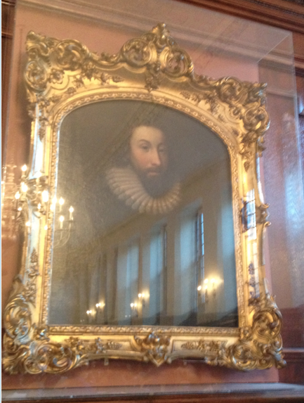 John Winthrop -- wearing circle scarves before they were cool. 