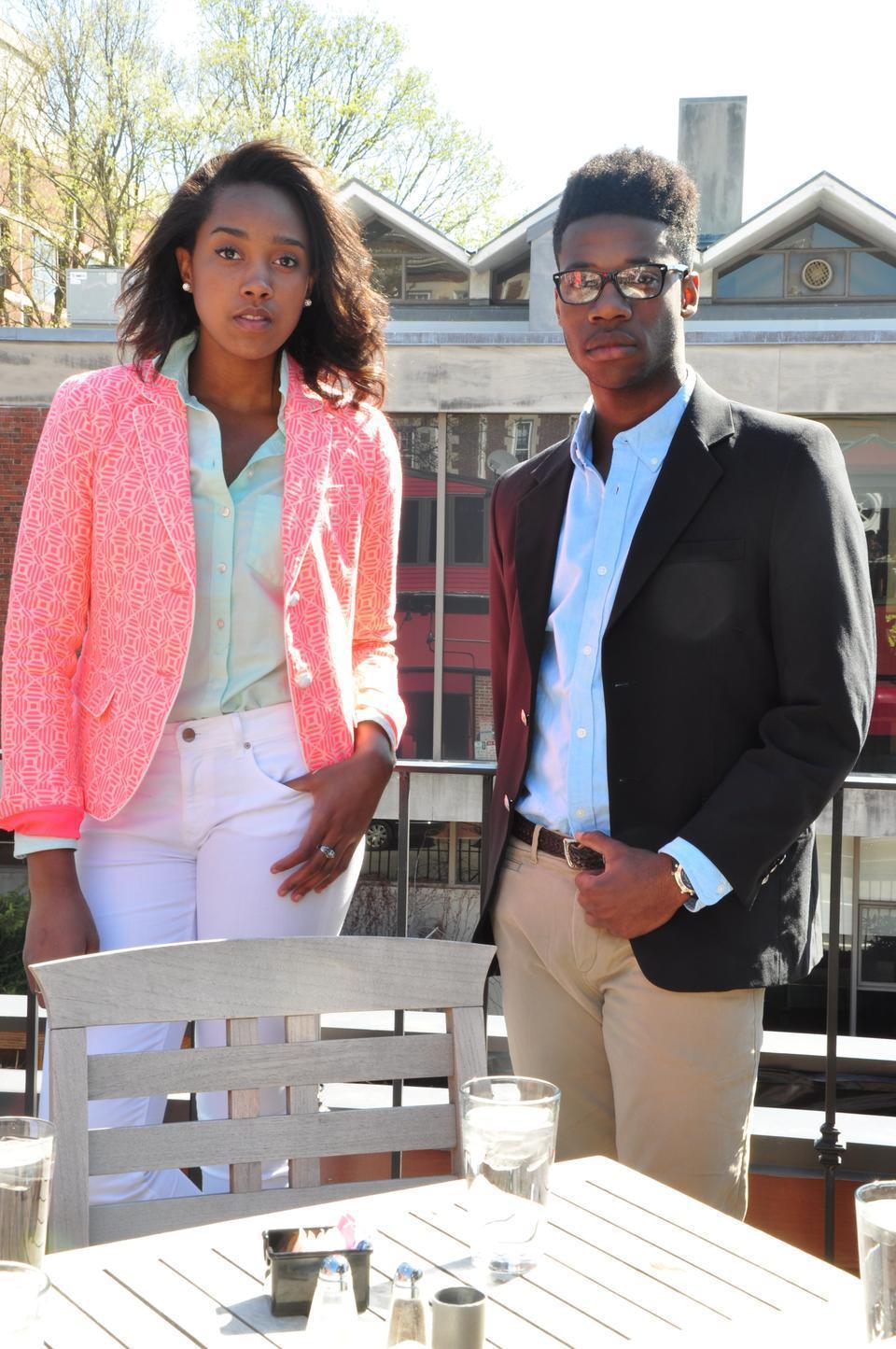 Navy and Black Blazers provided by <a href="http://andersonlittle.com/">Anderson-Little</a>