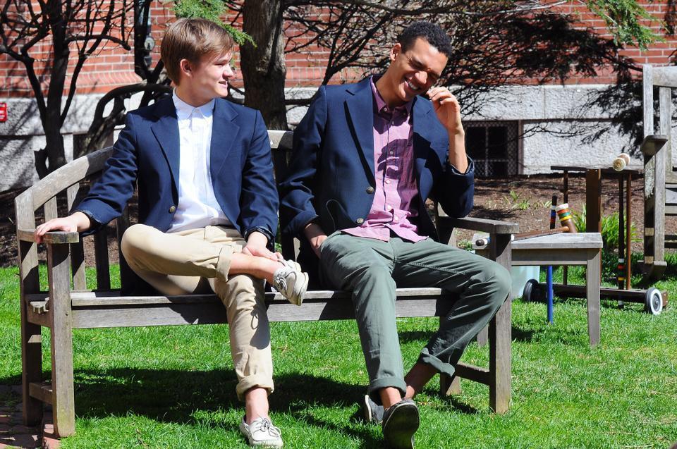 Navy and Black Blazers provided by <a href="http://andersonlittle.com/">Anderson-Little</a>