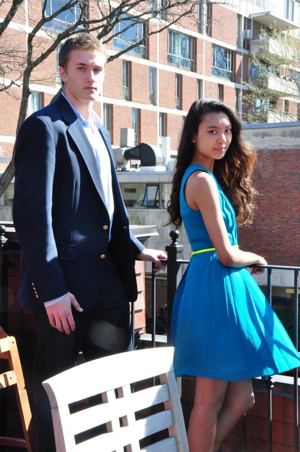 Navy and Black Blazers provided by <a href="http://andersonlittle.com/">Anderson-Little</a>