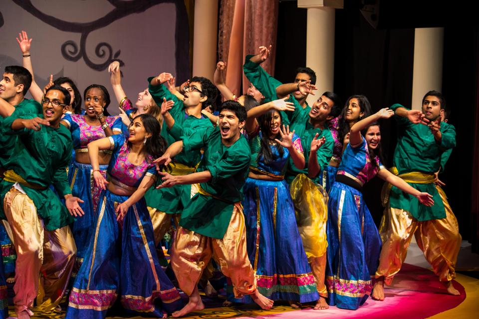 Students celebrate South Asian culture at Ghungroo, the annual student show featuring dances, musical pieces, and skits by over 400 student performers, on March 2. 