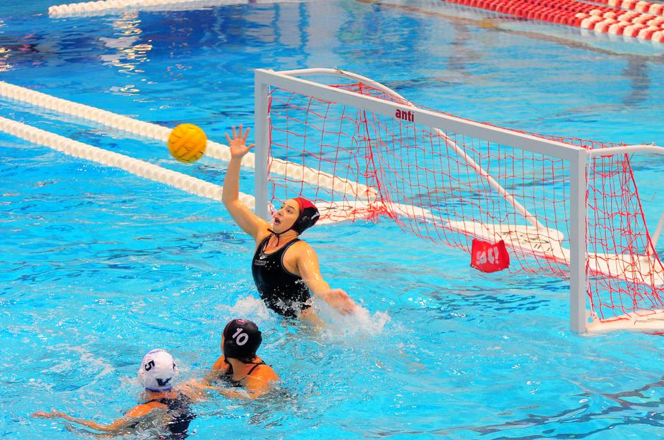 Sophomore goalie Ariel Dukes posted 246 saves as the women’s water polo team finished 18-16. Last year, Dukes only tallied 193 stops.