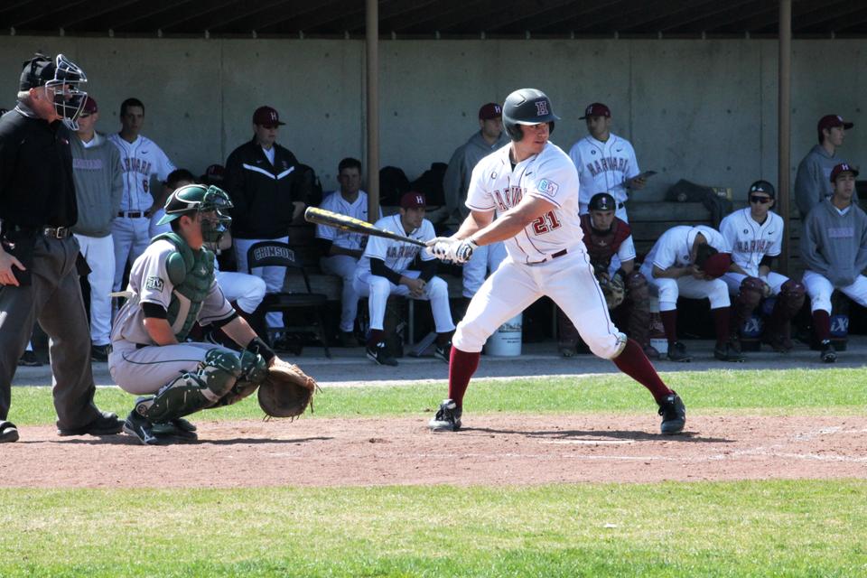 Sophomore outfielder Brandon Kregel rebounded from a wrist injury his freshman year to become the Crimson’s leading contributor at the plate. Kregel was one of three sophomores named second team All-Ivy.