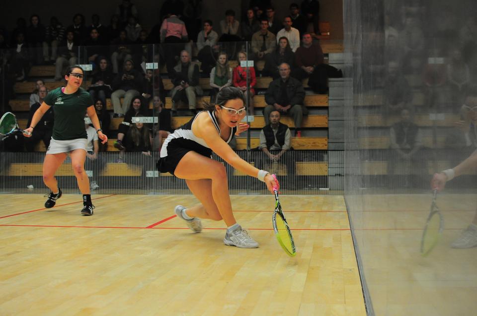 Sisters Laura and Michelle Gemmell combined to go 26-8 in a season in which Harvard suffered just one loss en route to its second consecutive CSA National Championship.