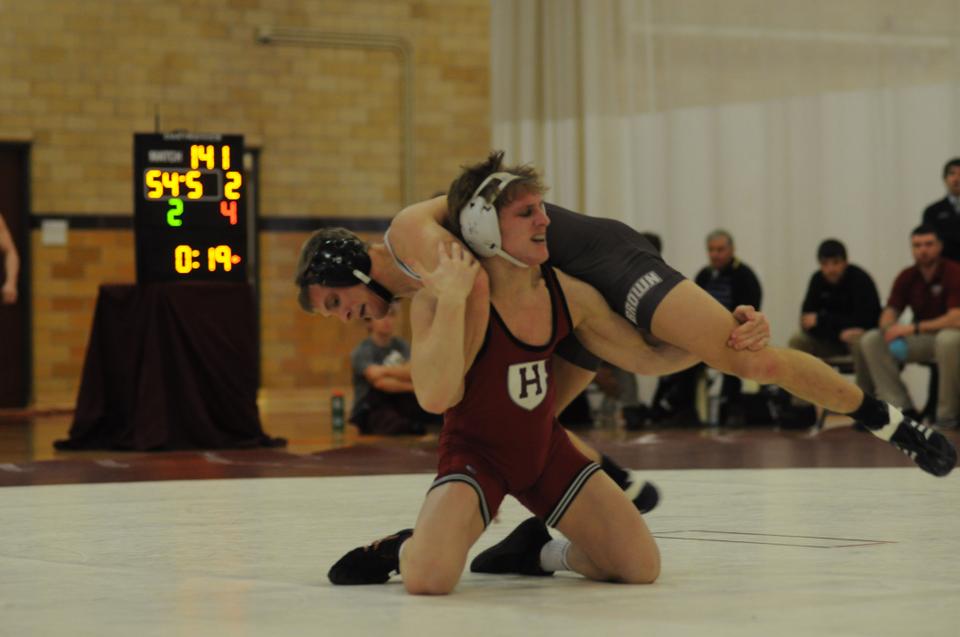 Senior Steven Keith joined Walter Peppelman in the 100-win club as the wrestling team posted a winning season that included an upset over No. 14 Lehigh and individual successes at the EIWA tournament.
