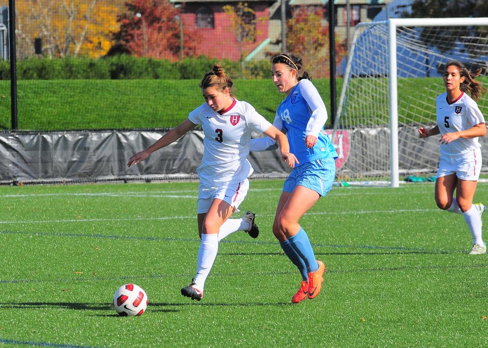 Sophomore Meg Casscells-Hamby led the Crimson with six goals. Her efforts were not enough to propel Harvard to a second title.