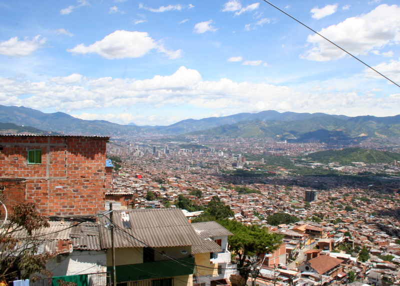 Viewing the South of Medellín from the North