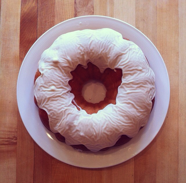 “Homemade vanilla almond bundt cake” - Tiana A. Abdulmassih, '15, Crimson Photographer