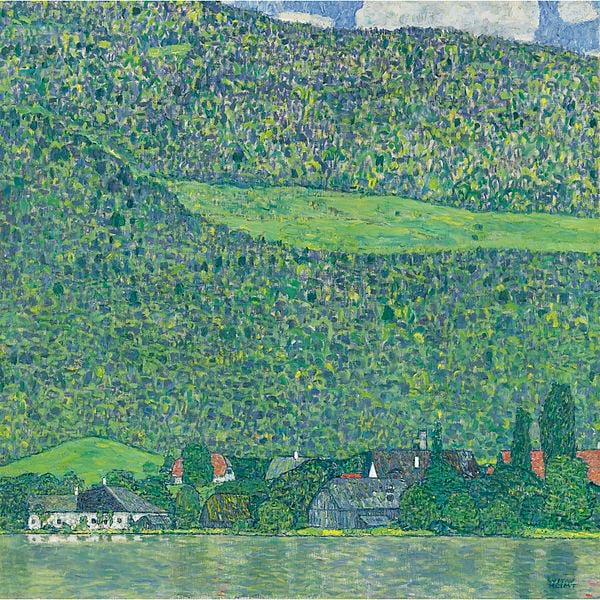 The Jewish owner of this painting died in Łódź Ghetto, the second largest ghetto in Poland. The painting was taken from her home and sent to Salzburg.