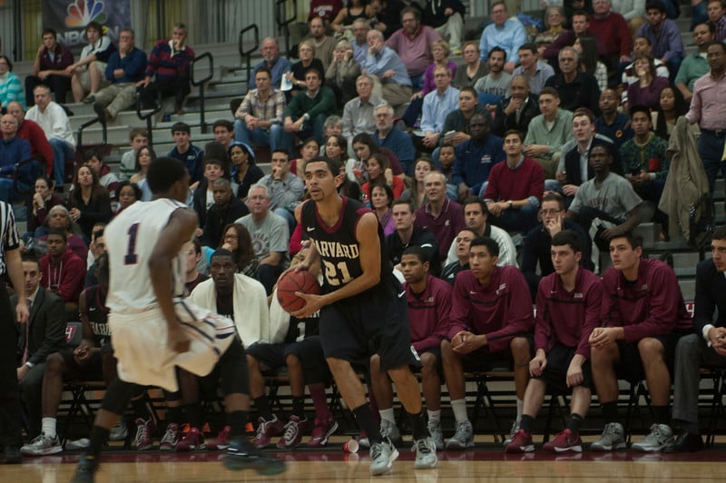 Dee Giger will not be getting big minutes for the Harvard men's basketball team in Spokane this week, but the senior guard played a key role in Harvard's win at Yale during the 2009-2010 season.
