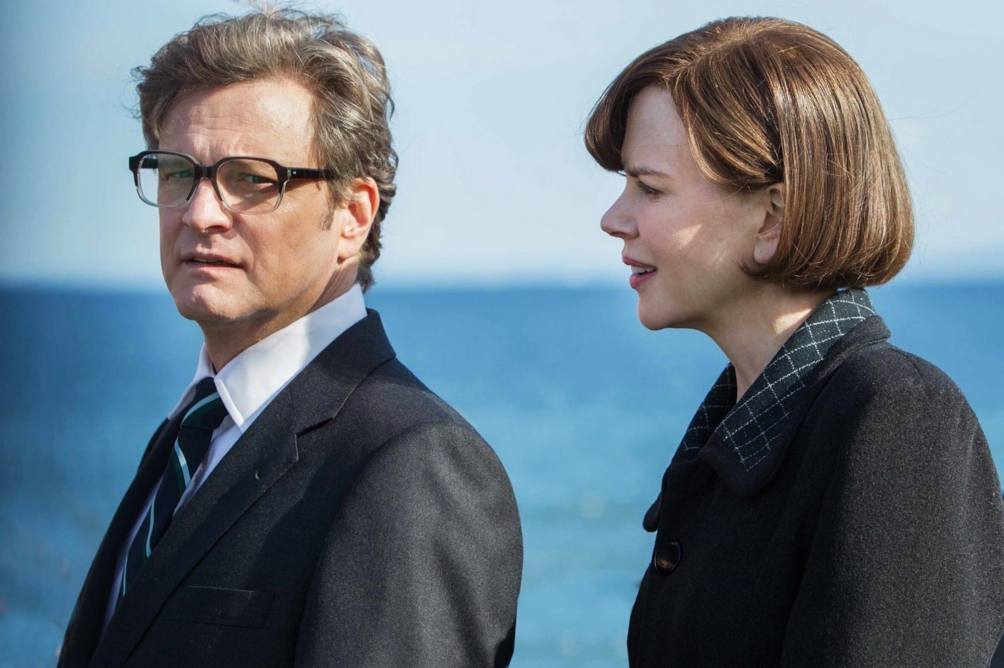 Colin Firth and Nicole Kidman star in "The Railway Man."