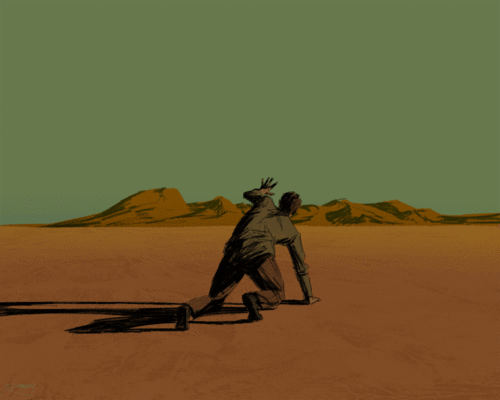 Clay Rodery's GIF, "Day 4: Hallucination."