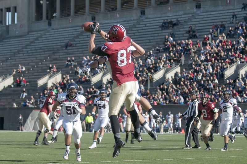 Senior Cam Brate was one of four Crimson football players to sign with NFL teams this past weekend.
