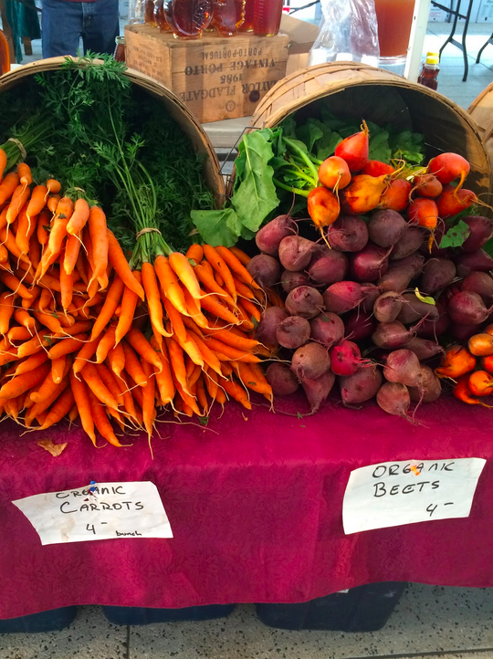 For ambitious college chefs, there is actually a fair selection of fresh vegetables and produce to cook with. Maybe one day my roommate and I will get around to making the carrot and beet soup we’ve discussed.