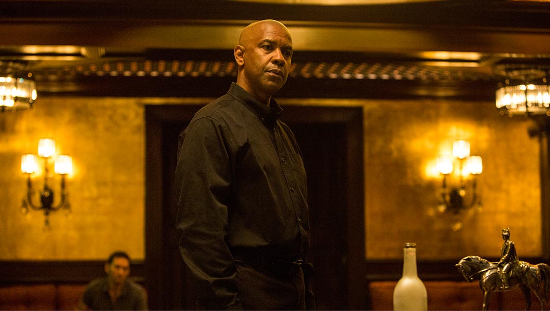 Denzel Washington stars in "The Equalizer."