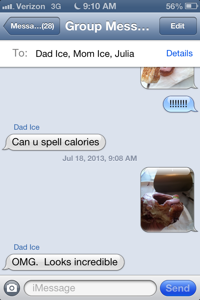 Some were initially critical of the caloric decision, but then became jealous.