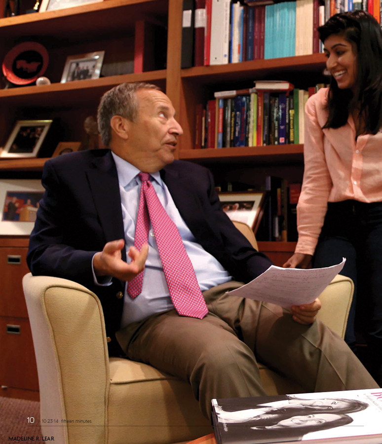 Larry Summers talks to FM about teaching and his years at Harvard.